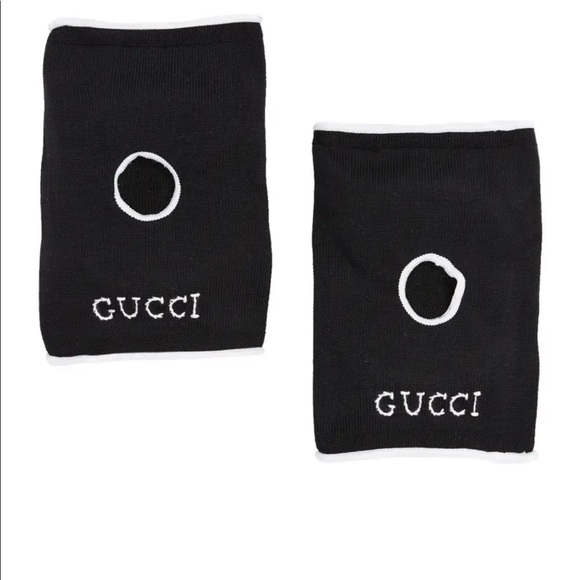 GUCCI Embroidered Logo Knee Pads😳🔥😱 - Picture 5 of 15